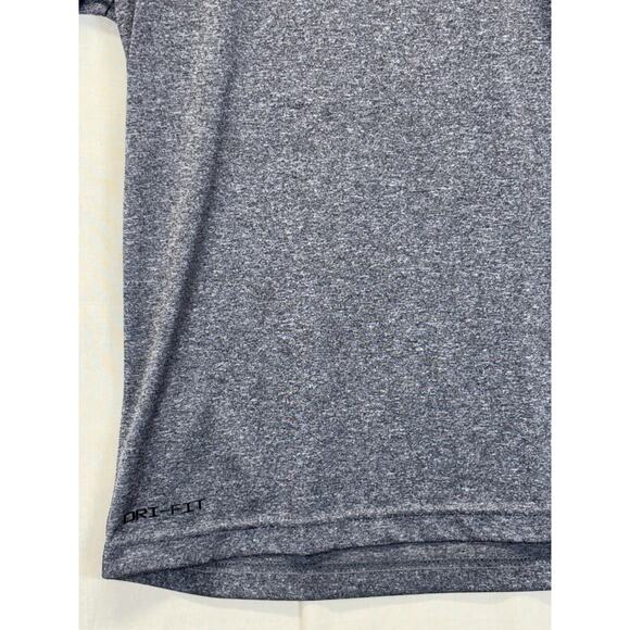 Nike 3 Brand Dri-Fit T-shirt Youth Large Gray Yellow - Picture 4 of 16